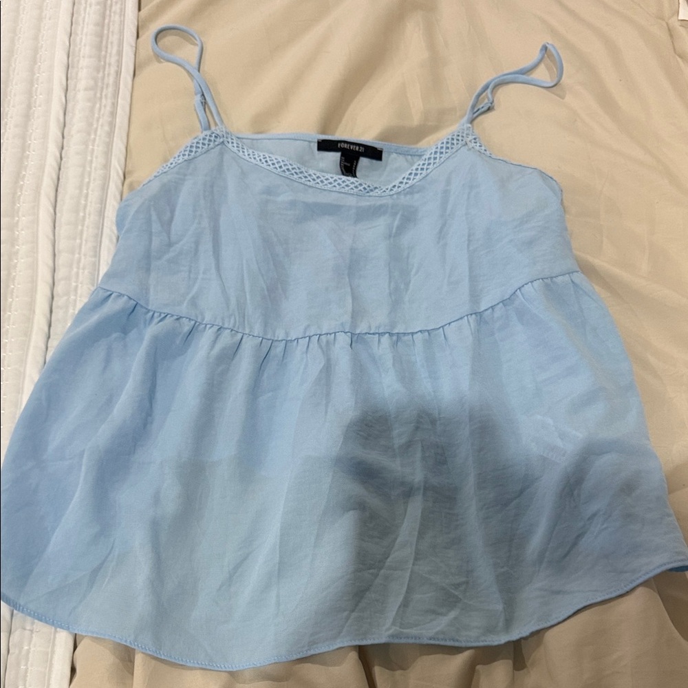 Forever 21 Light Blue Camisole